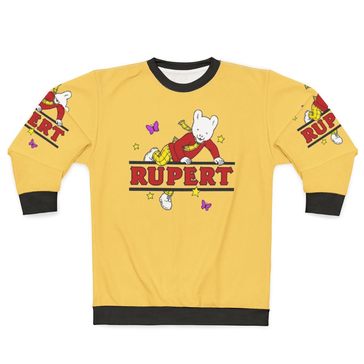 Rupert Bear Cartoon Character Sweatshirt