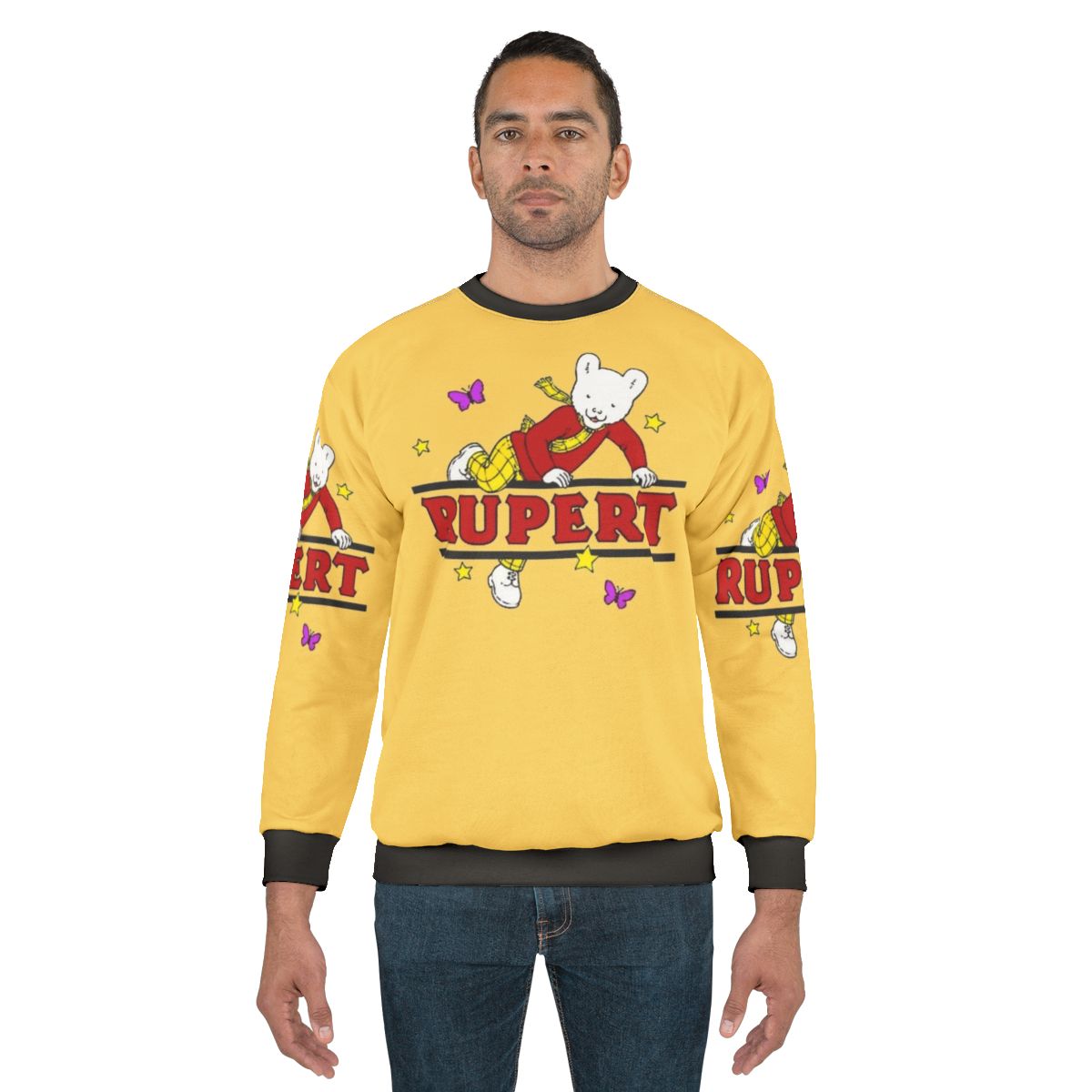 Rupert Bear Cartoon Character Sweatshirt