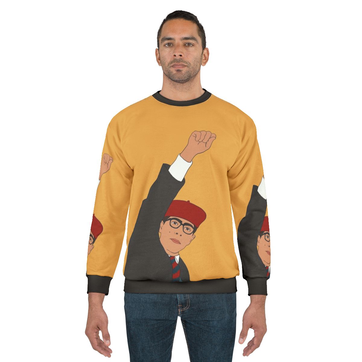 Minimalist Rushmore Movie Sweatshirt Design