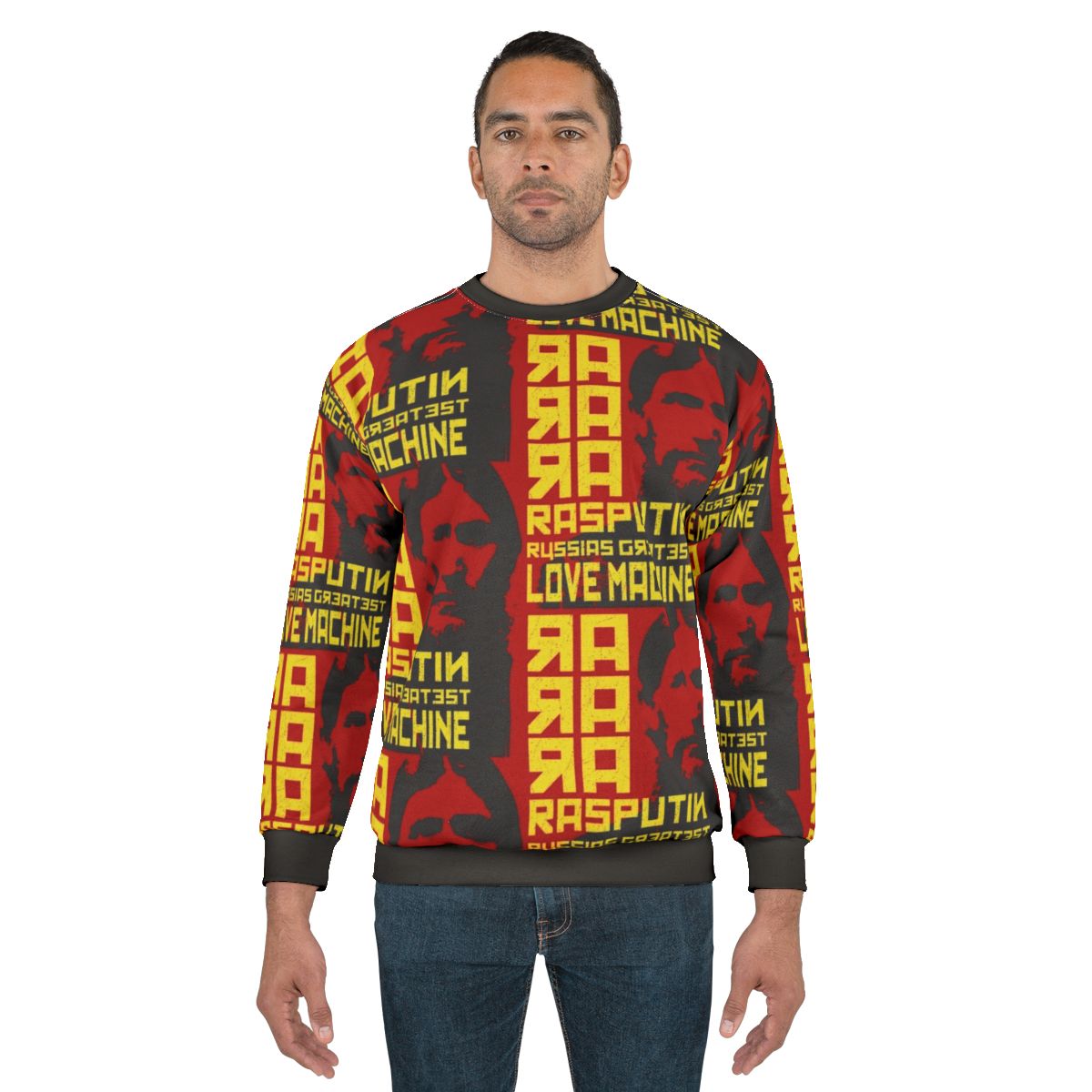 Rasputin "The Greatest Love Machine" Russia Communist Sweatshirt