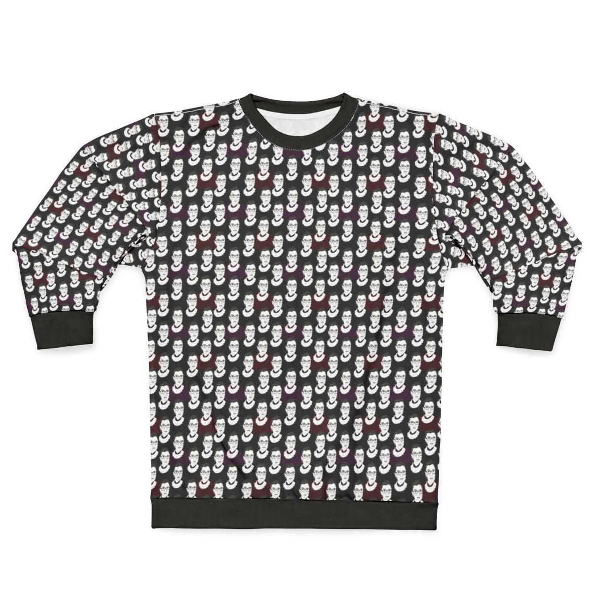 Notorious RBG Feminist Sweatshirt featuring the iconic image of Supreme Court Justice Ruth Bader Ginsburg