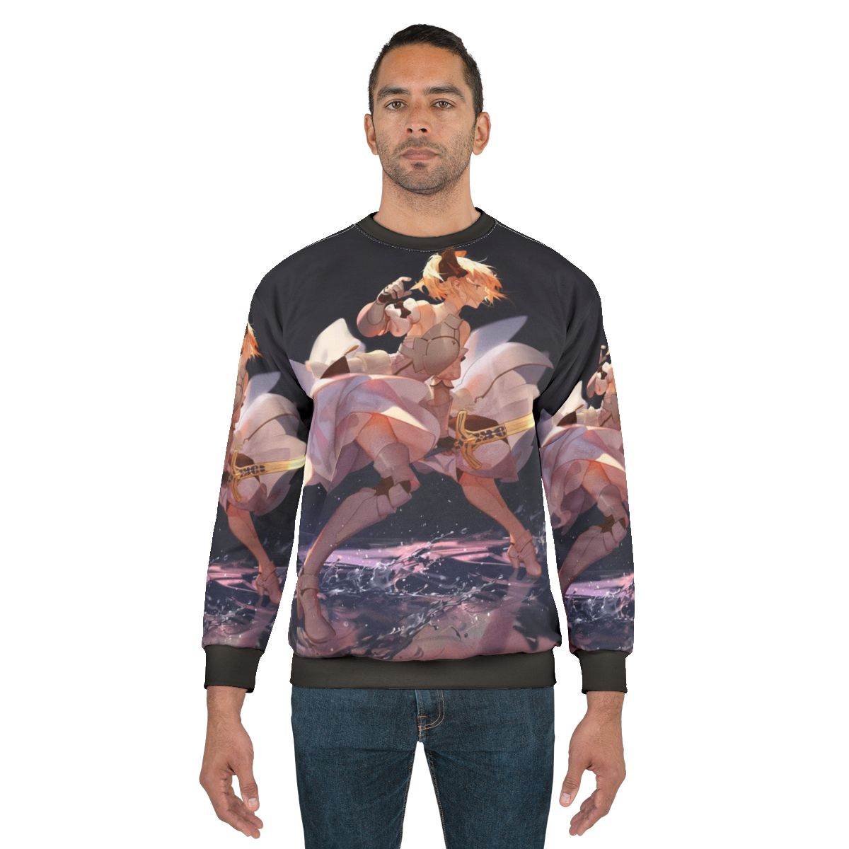 Saber Lily Fate Anime Sweatshirt