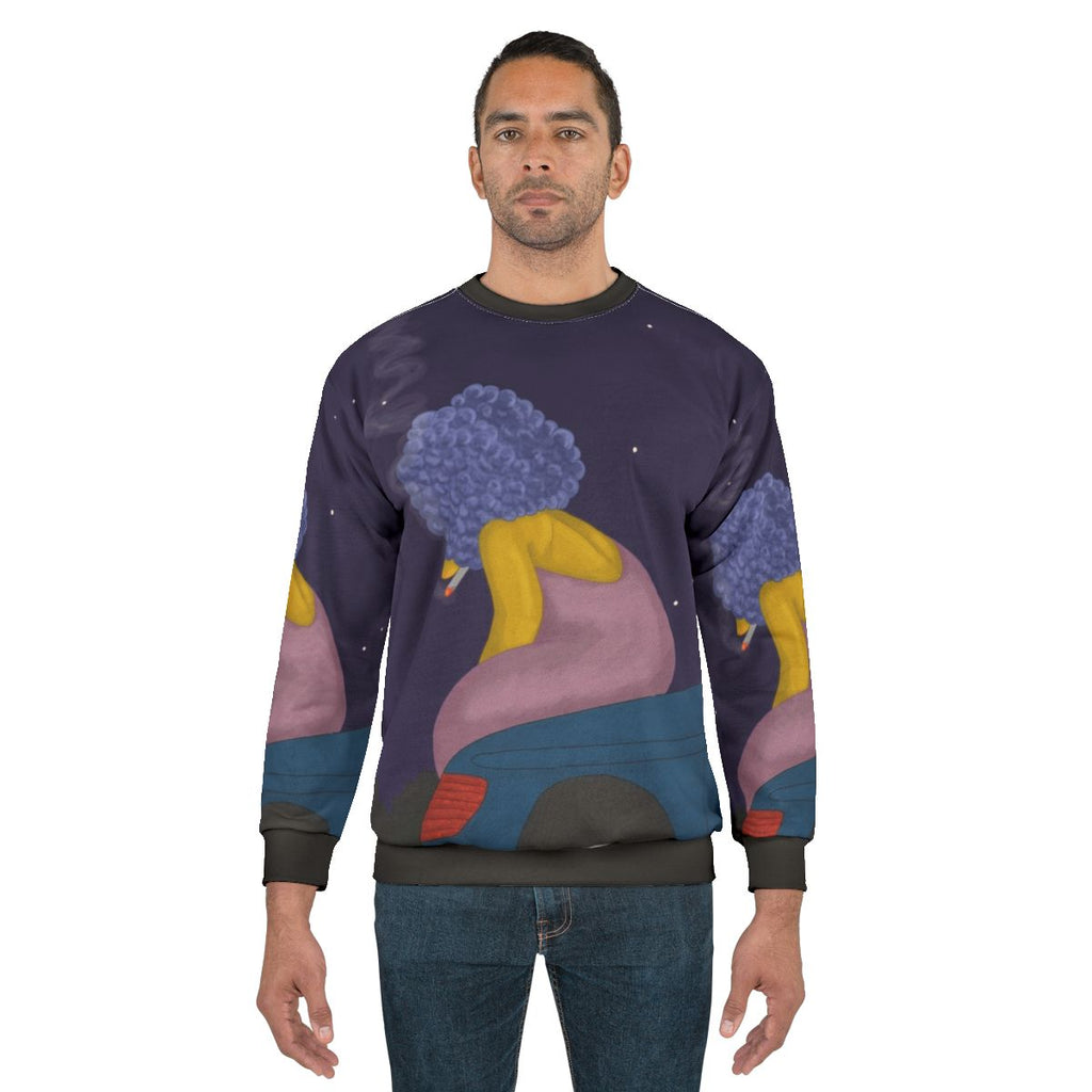 Sad Selma Redraw Sweatshirt Cartoon Inspired Fashion