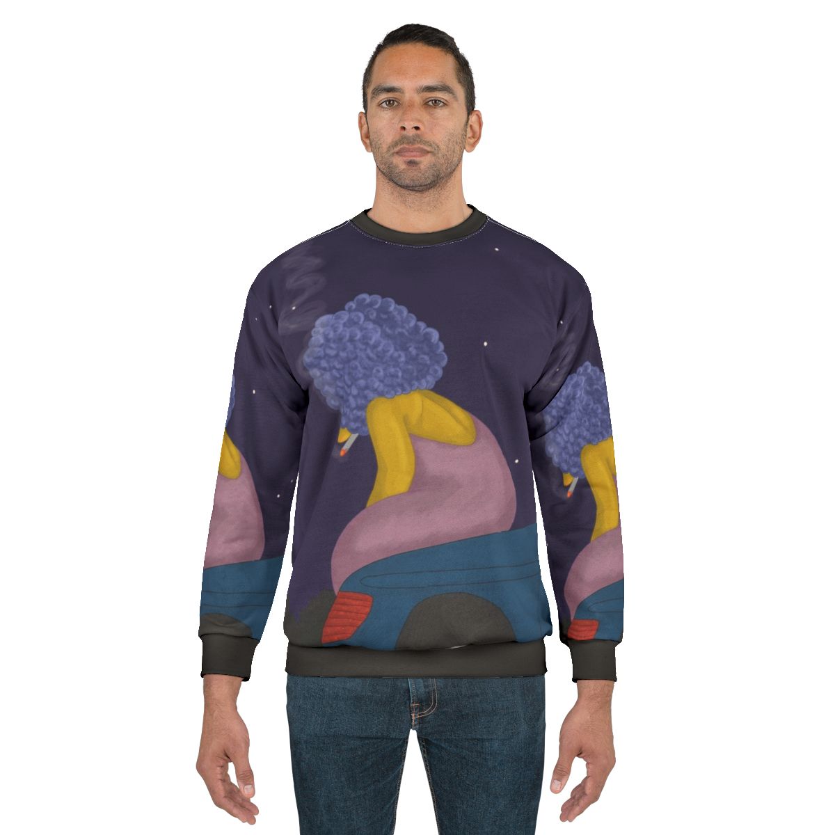 Sad Selma Redraw Sweatshirt Cartoon Inspired Fashion