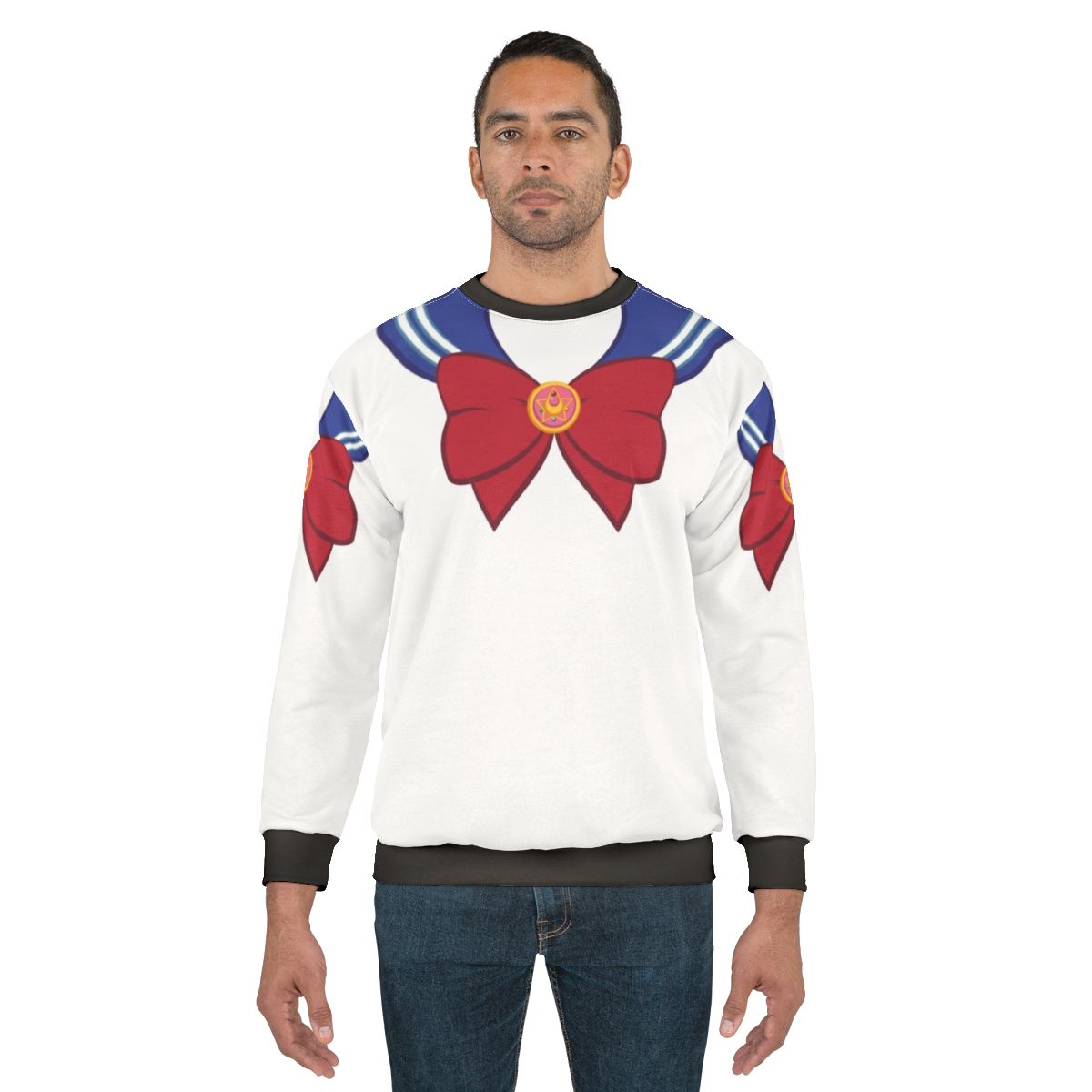 Sailor Moon R Crystal Star Brooch Sweatshirt