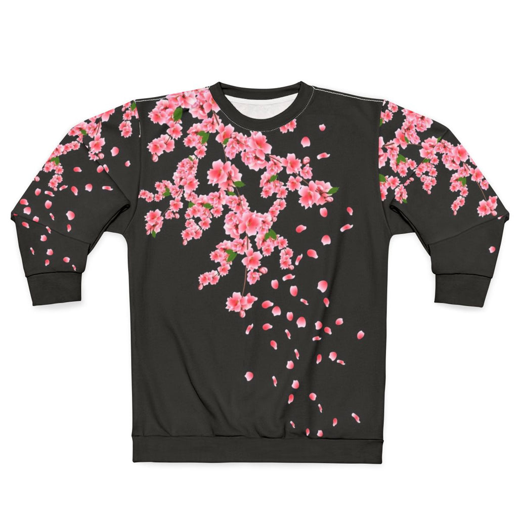 Sakura cherry blossom floral print sweatshirt