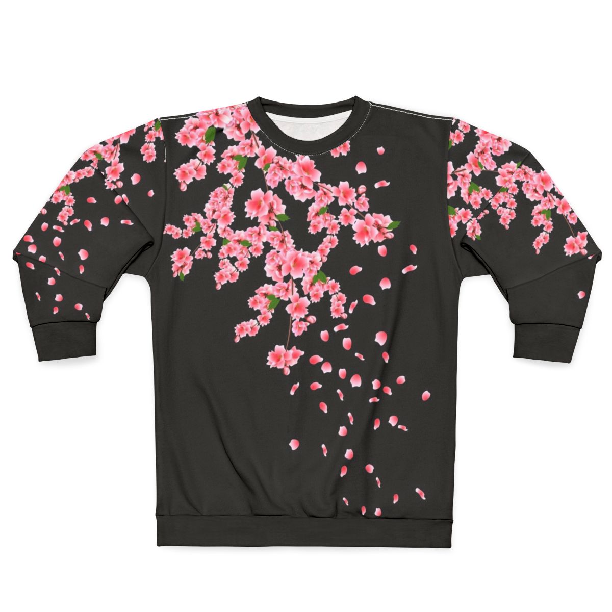 Sakura cherry blossom floral print sweatshirt