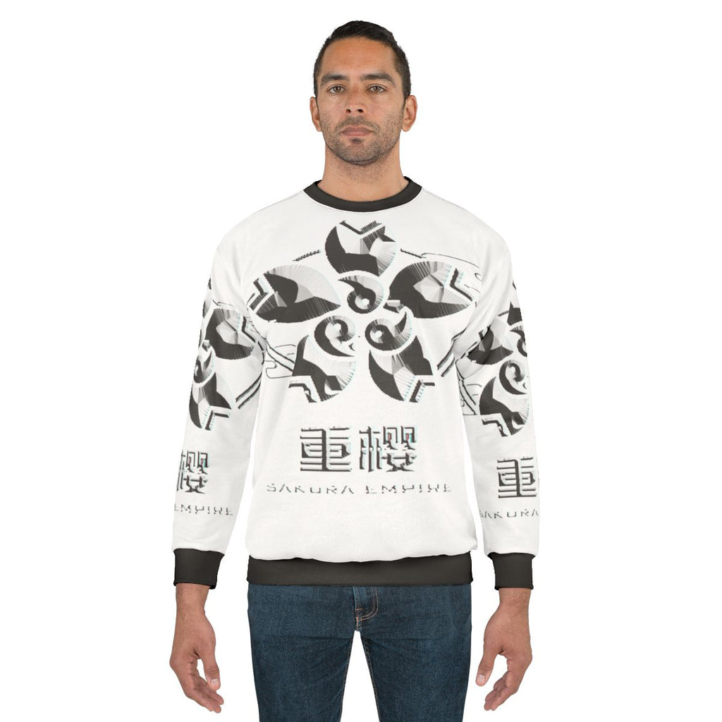 Sakura Empire Sweatshirt featuring Azur Lane inspired video game design
