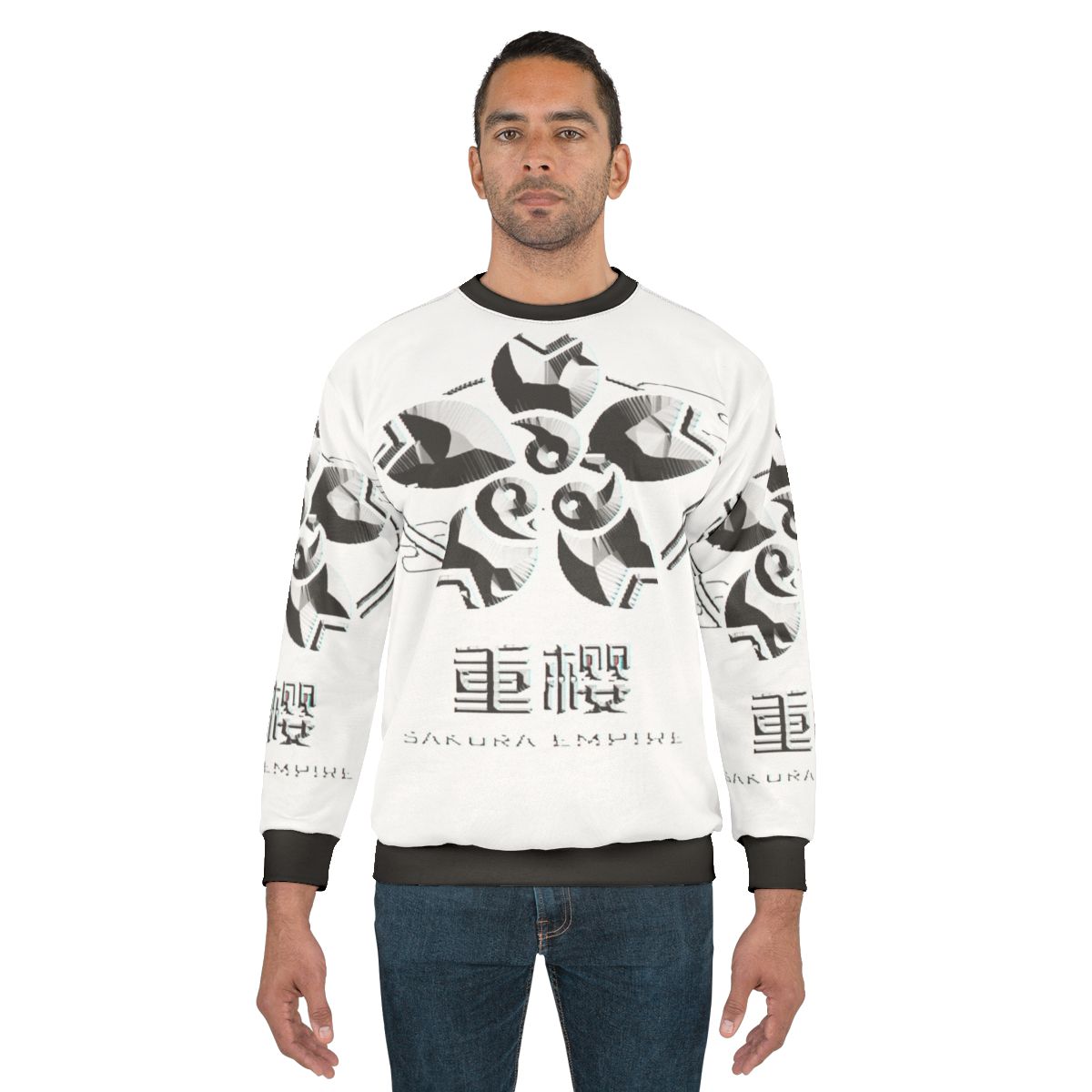 Sakura Empire Sweatshirt featuring Azur Lane inspired video game design