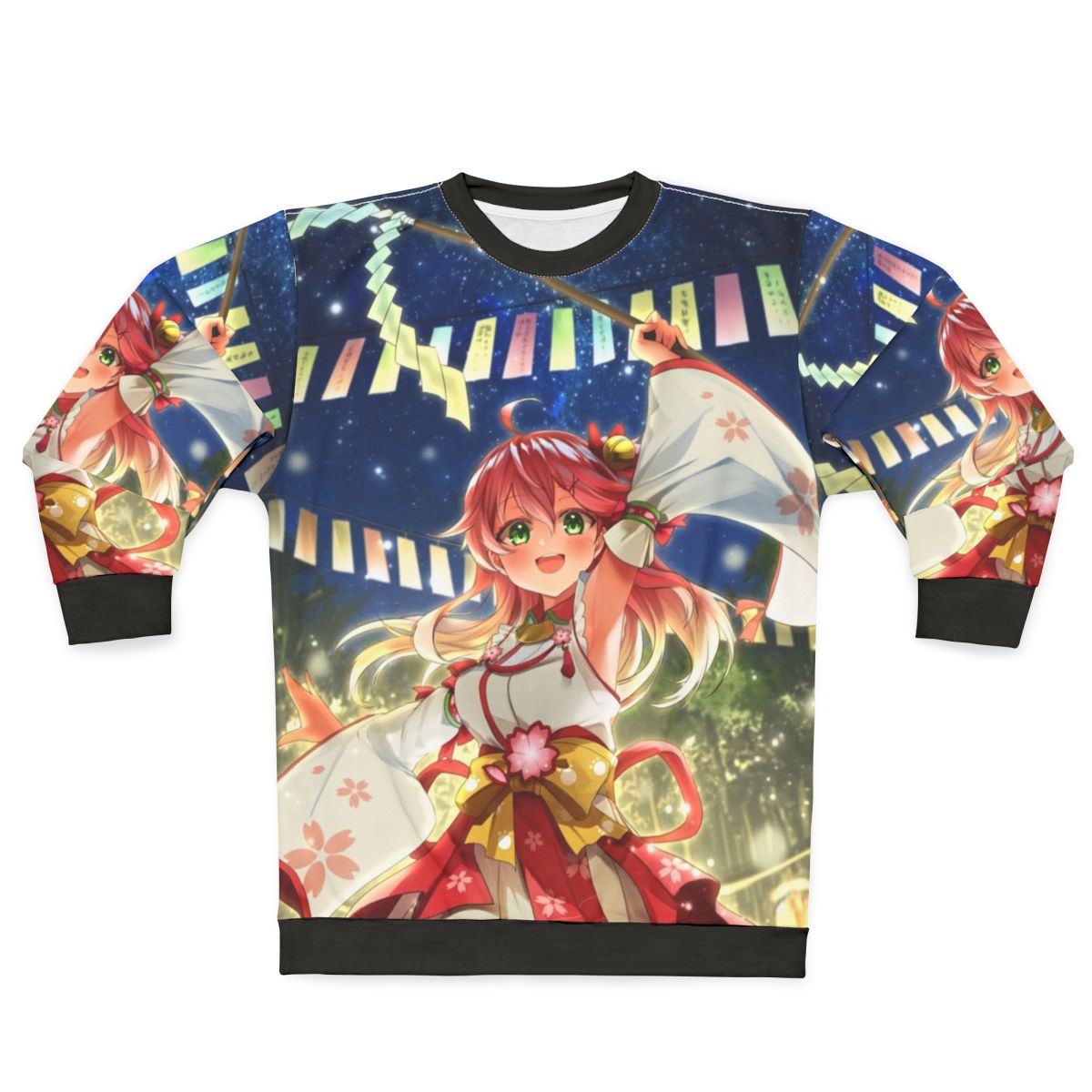 Sakura Miko Tanabata Hololive VTuber Sweatshirt