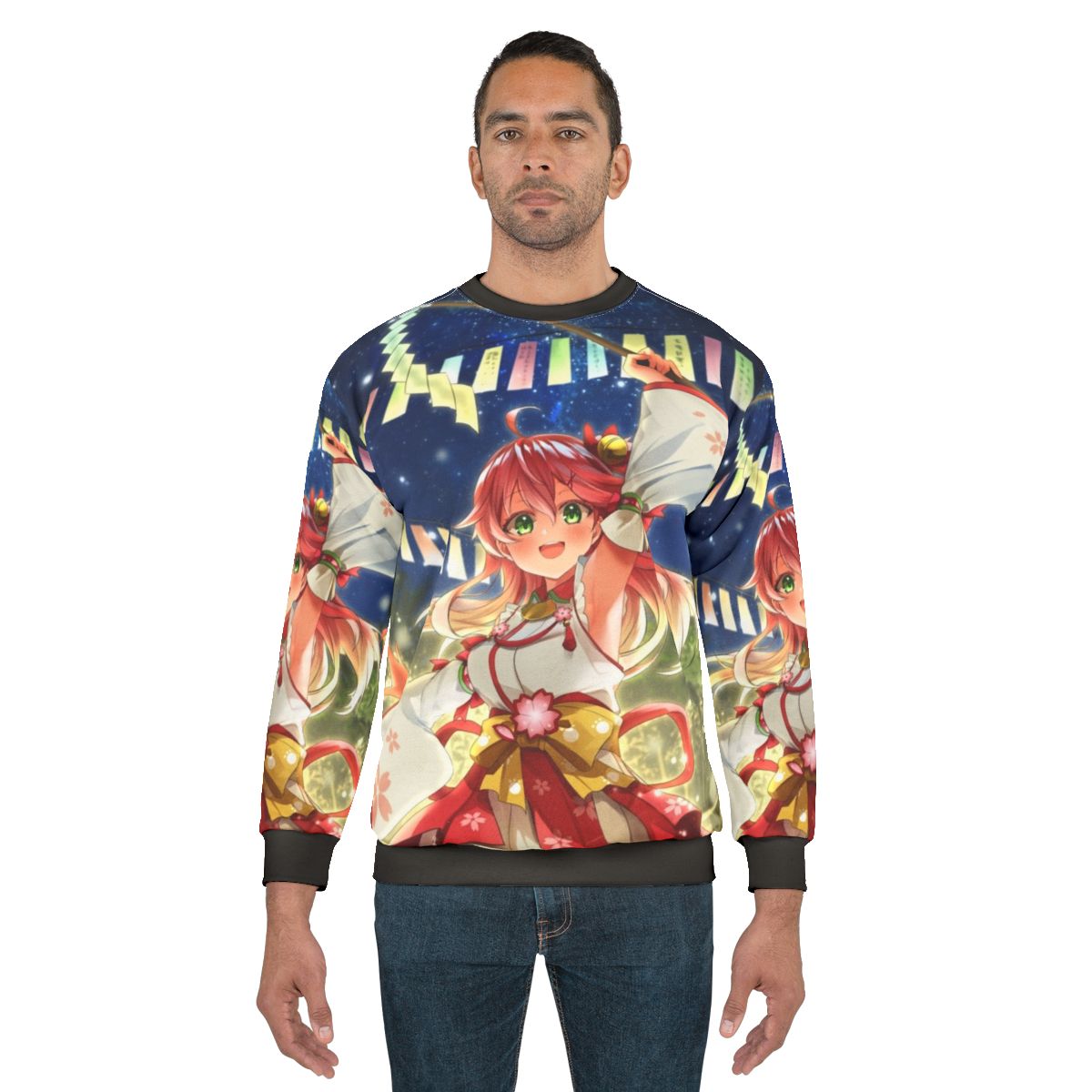Sakura Miko Tanabata Hololive VTuber Sweatshirt