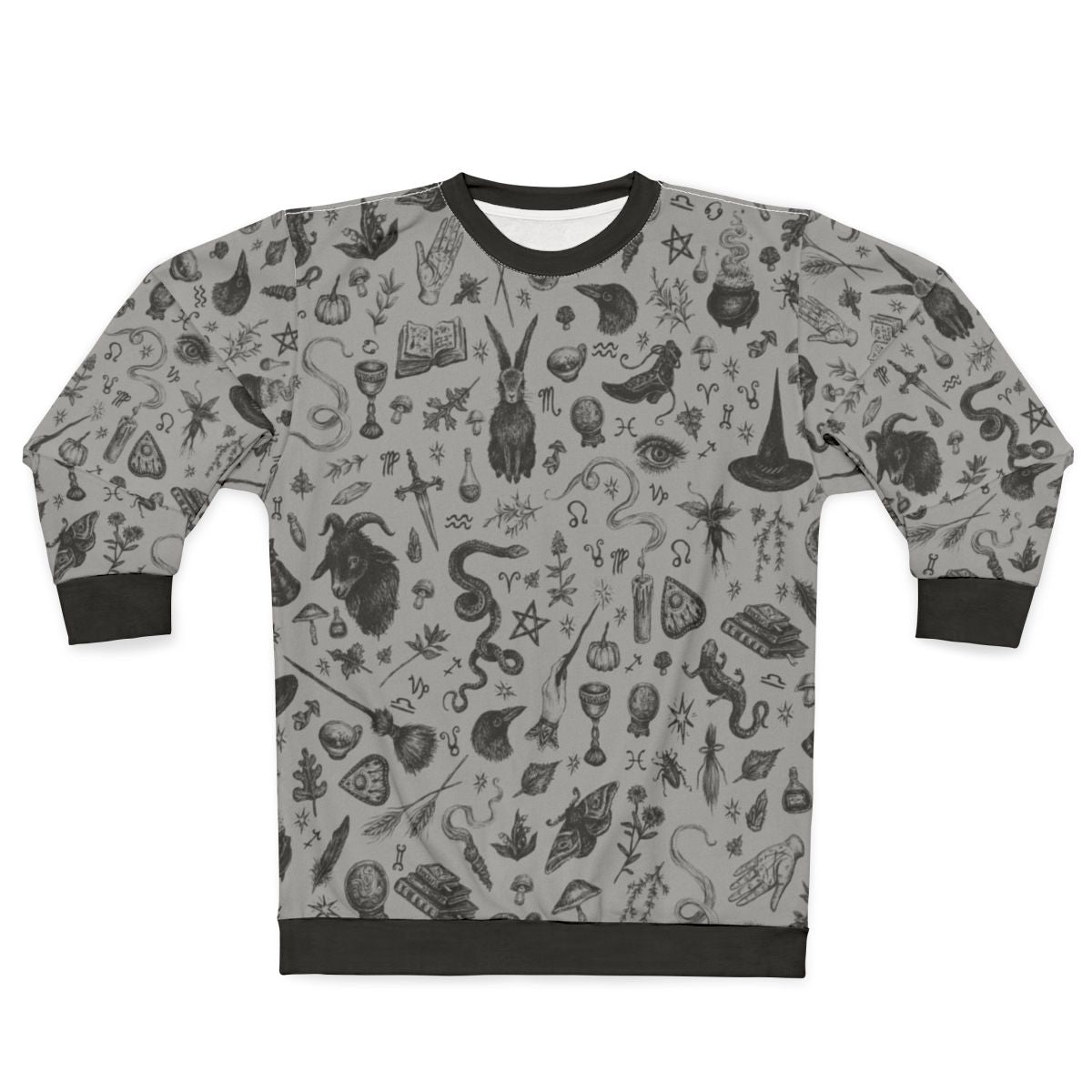 Salem Witch Sweatshirt with Cute Witch Design