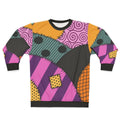 Sally Ragdoll Patchwork Sweatshirt from The Nightmare Before Christmas