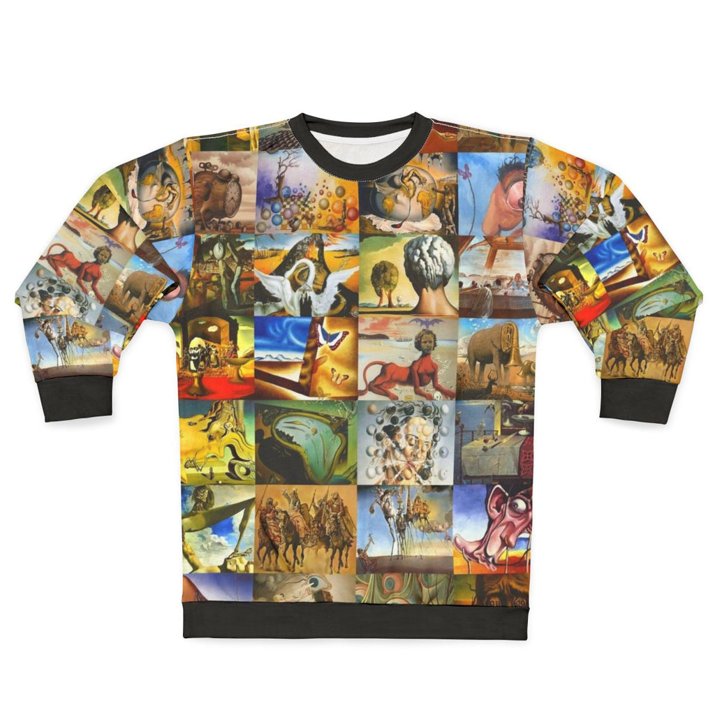 Salvador Dali Surrealist Graphic Sweatshirt