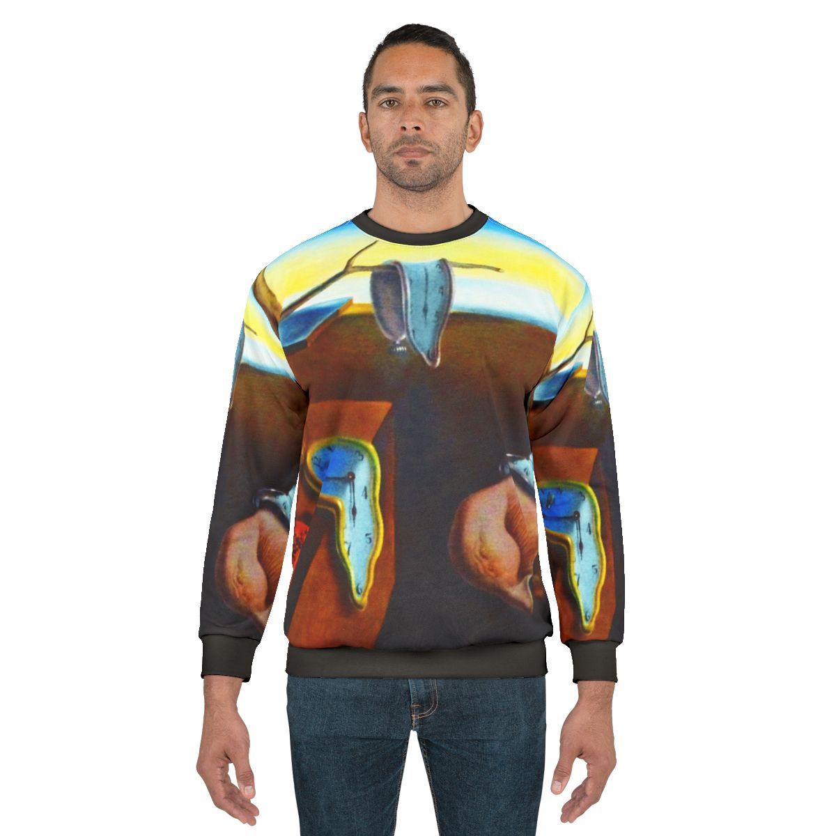 Salvador Dali "The Persistence of Memory" Surreal Sweatshirt