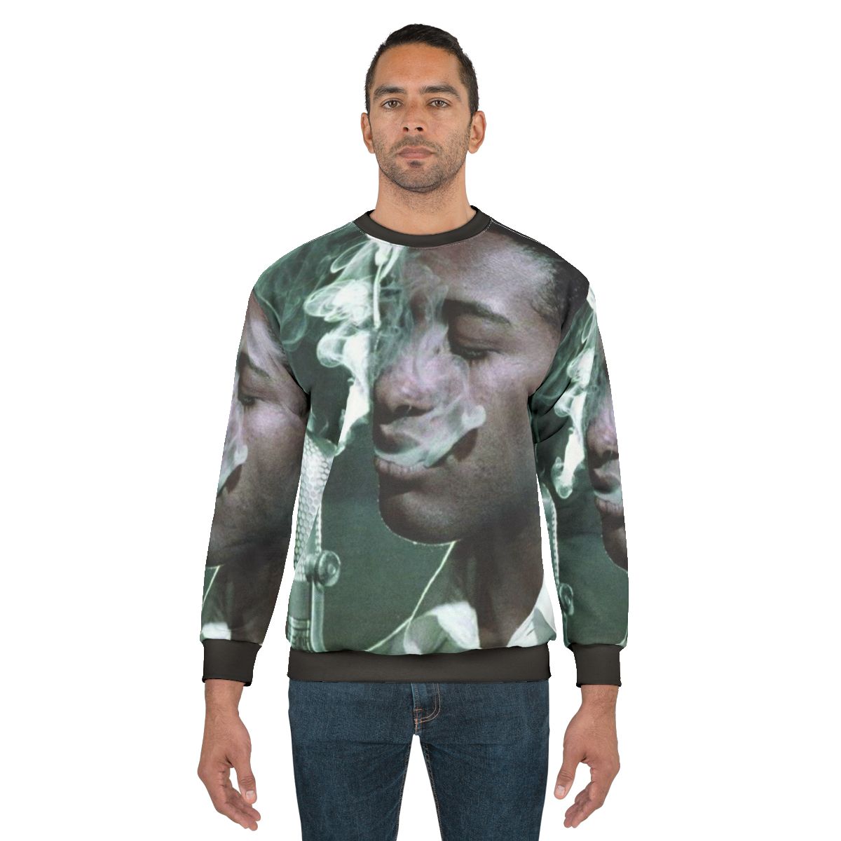 Sam Cooke classic album sweatshirt featuring soul music artwork