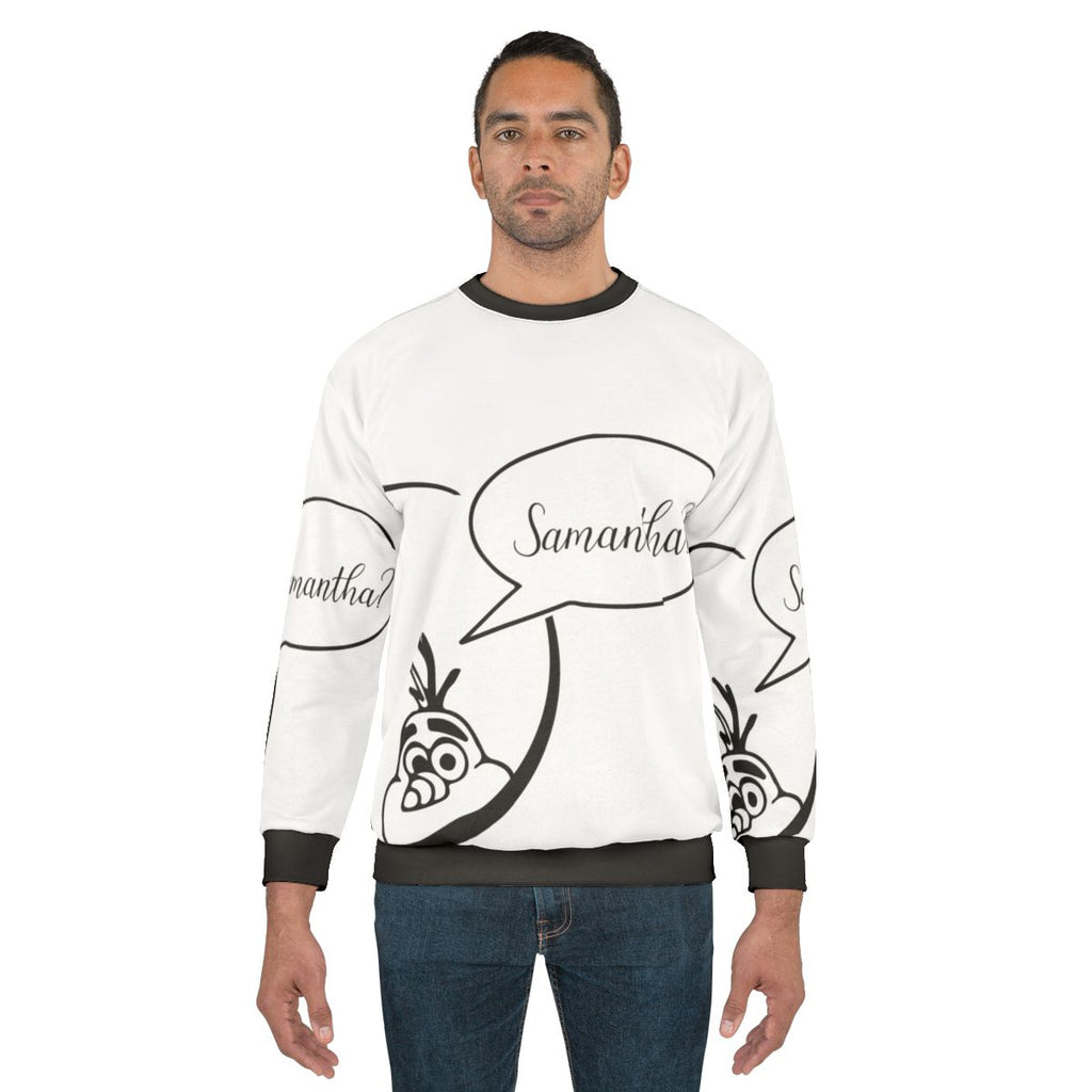 disney frozen samantha sweatshirt