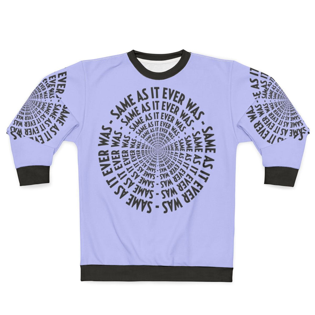 Talking Heads "Same As It Ever Was" Retro 80s Graphic Sweatshirt