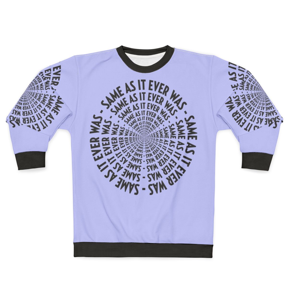 Talking Heads "Same As It Ever Was" Retro 80s Graphic Sweatshirt