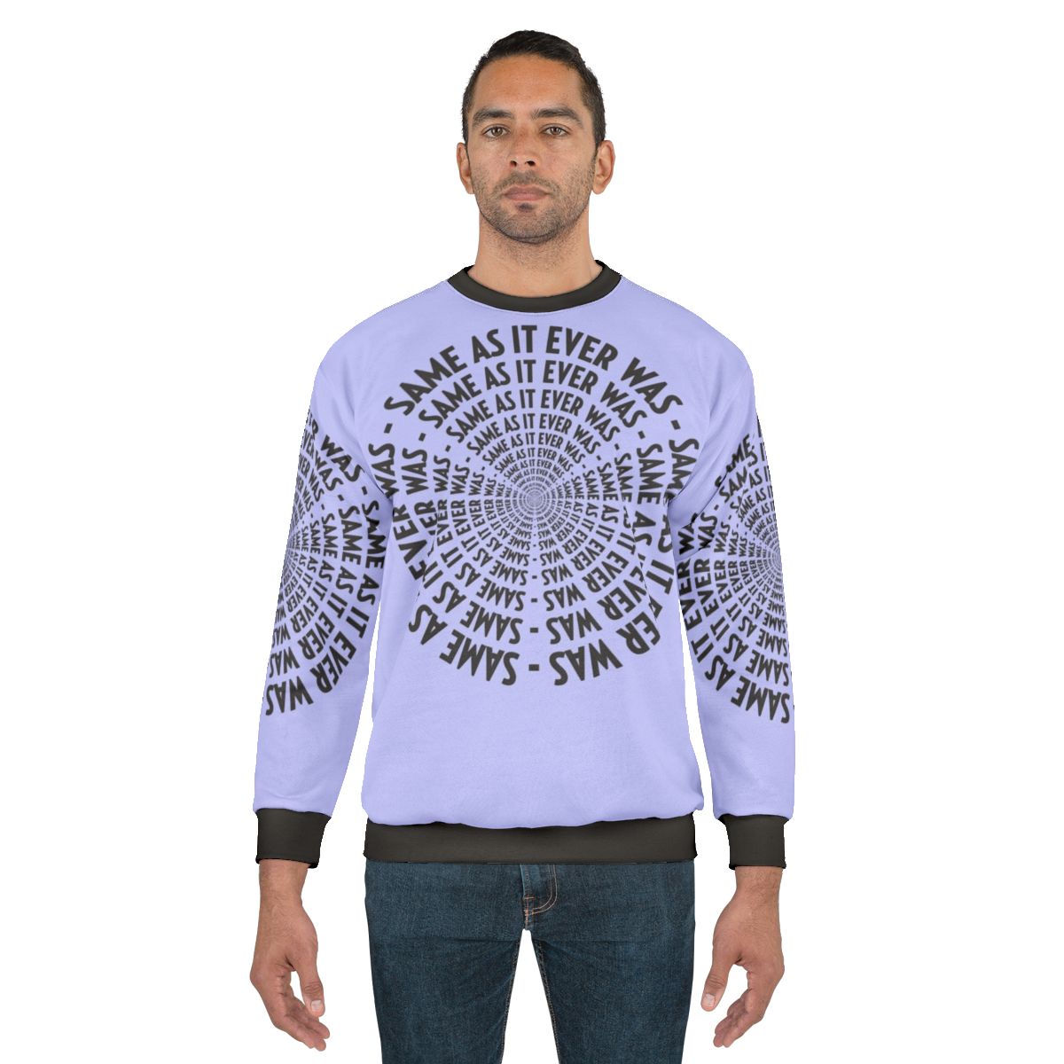 Talking Heads "Same As It Ever Was" Retro 80s Graphic Sweatshirt