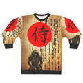 Samurai 2 Japanese warrior silhouette sweatshirt