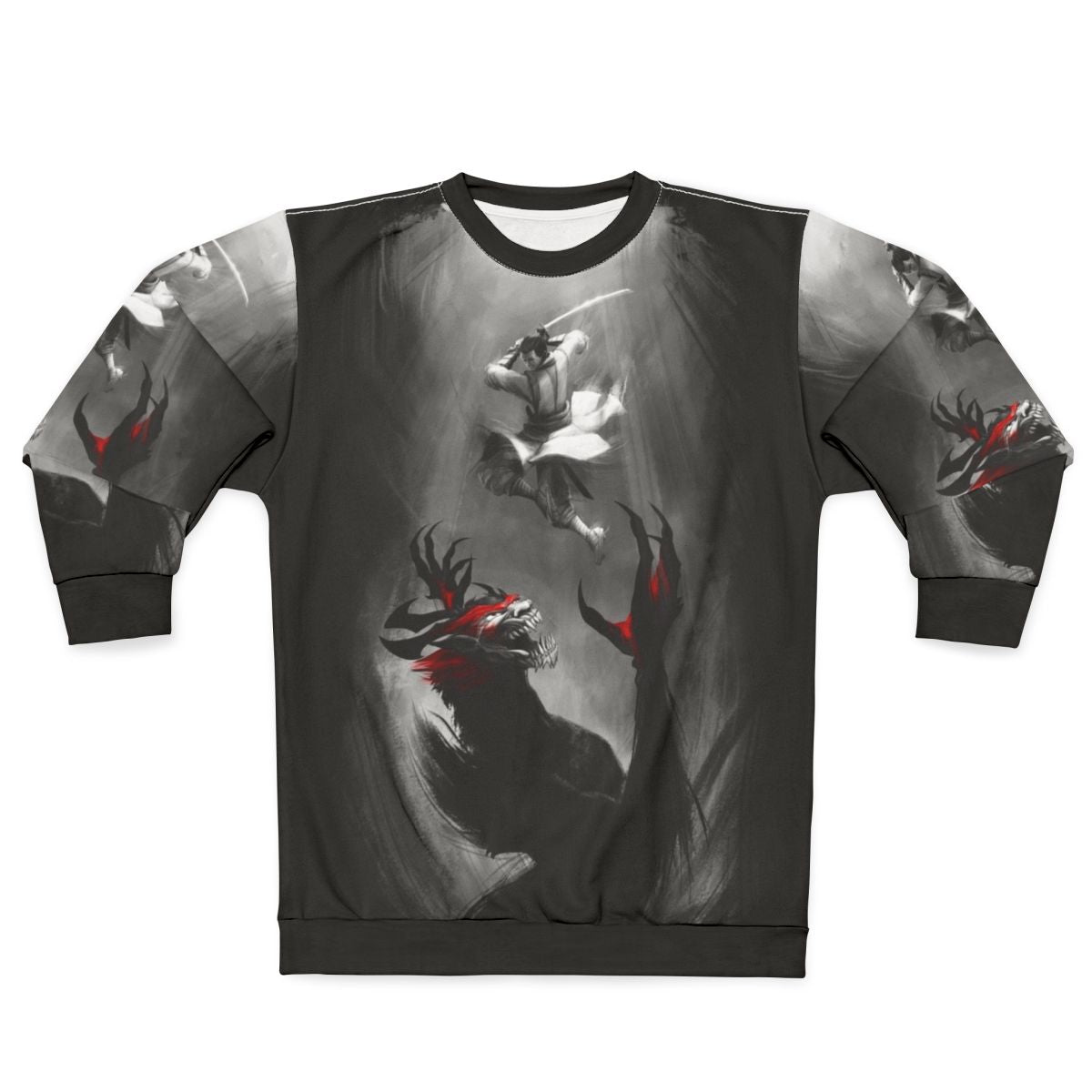 Samurai Jack Anime Cartoon Battle Sweatshirt