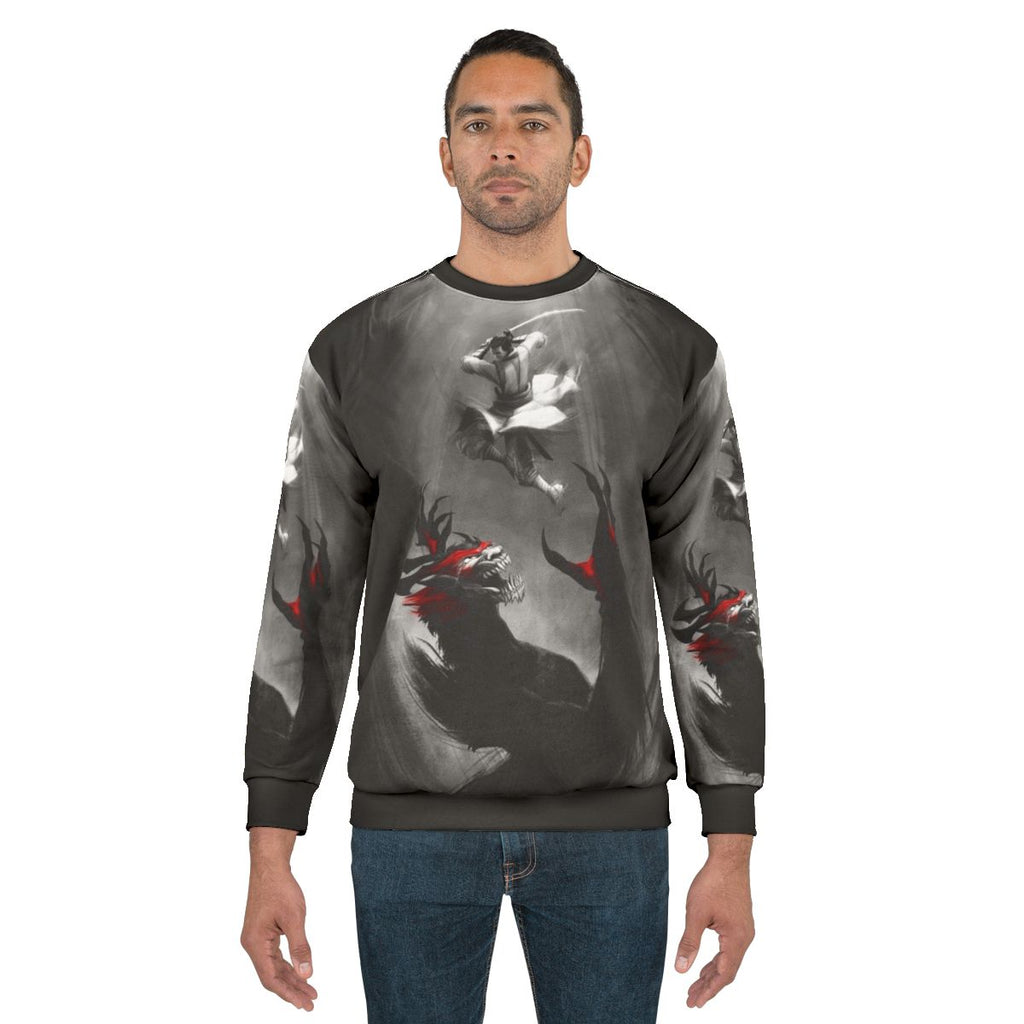 Samurai Jack Anime Cartoon Battle Sweatshirt