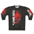 Samurai cyberpunk rock band sweatshirt