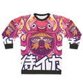 Samurai Squid Sweatshirt - Anime-Inspired Cartoon Superhero Design