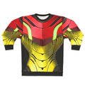 Samus Aran power armor from the Metroid sci-fi gaming universe