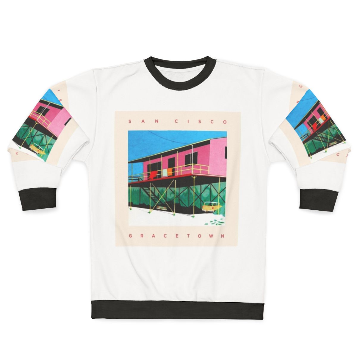 San Cisco Gracetown Album Cover Sweatshirt