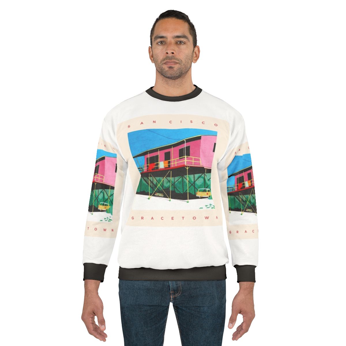 San Cisco Gracetown Album Cover Sweatshirt