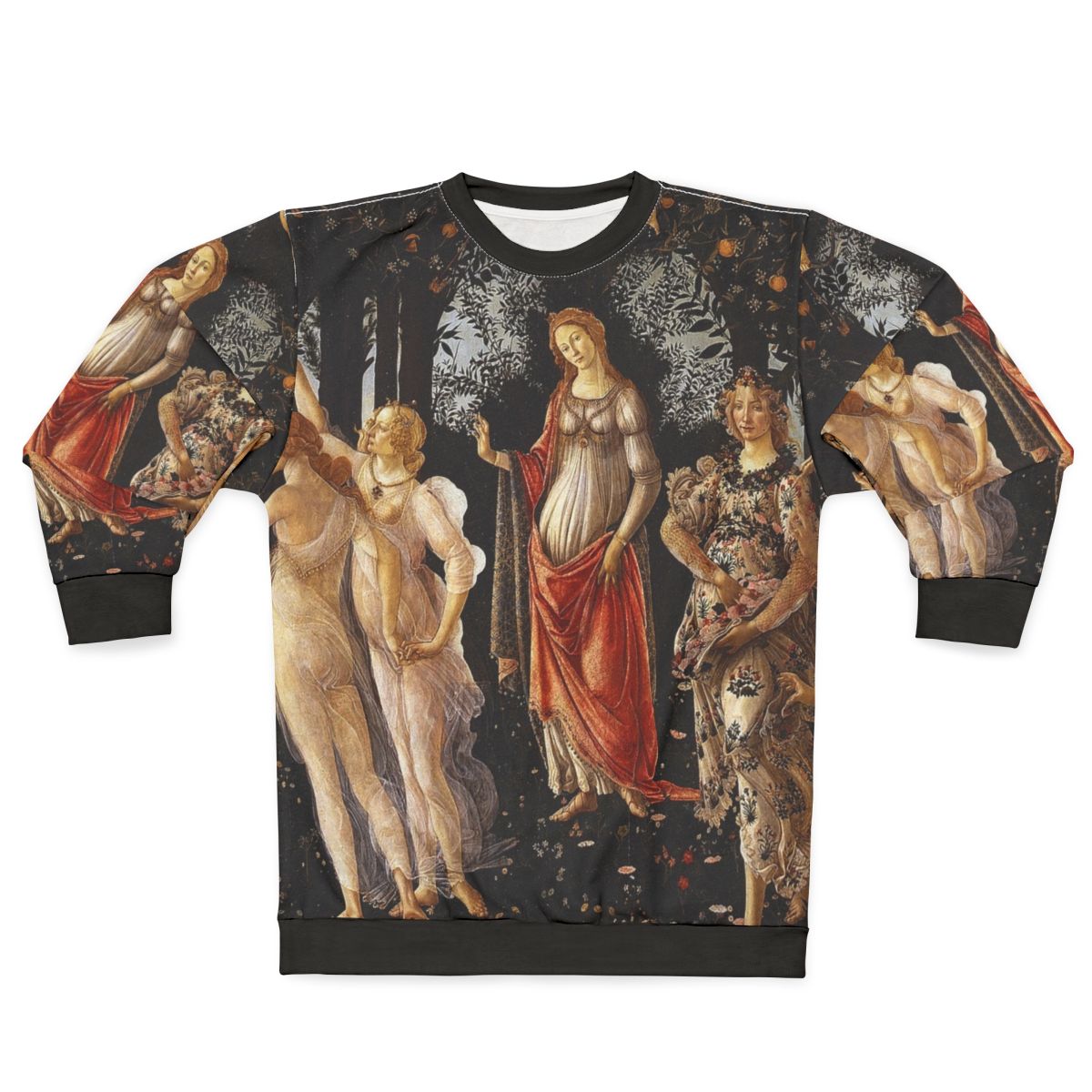 Sandro Botticelli's Primavera Renaissance Art Vintage Sweatshirt