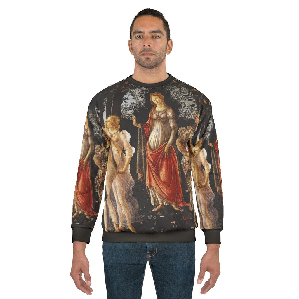 Sandro Botticelli's Primavera Renaissance Art Vintage Sweatshirt