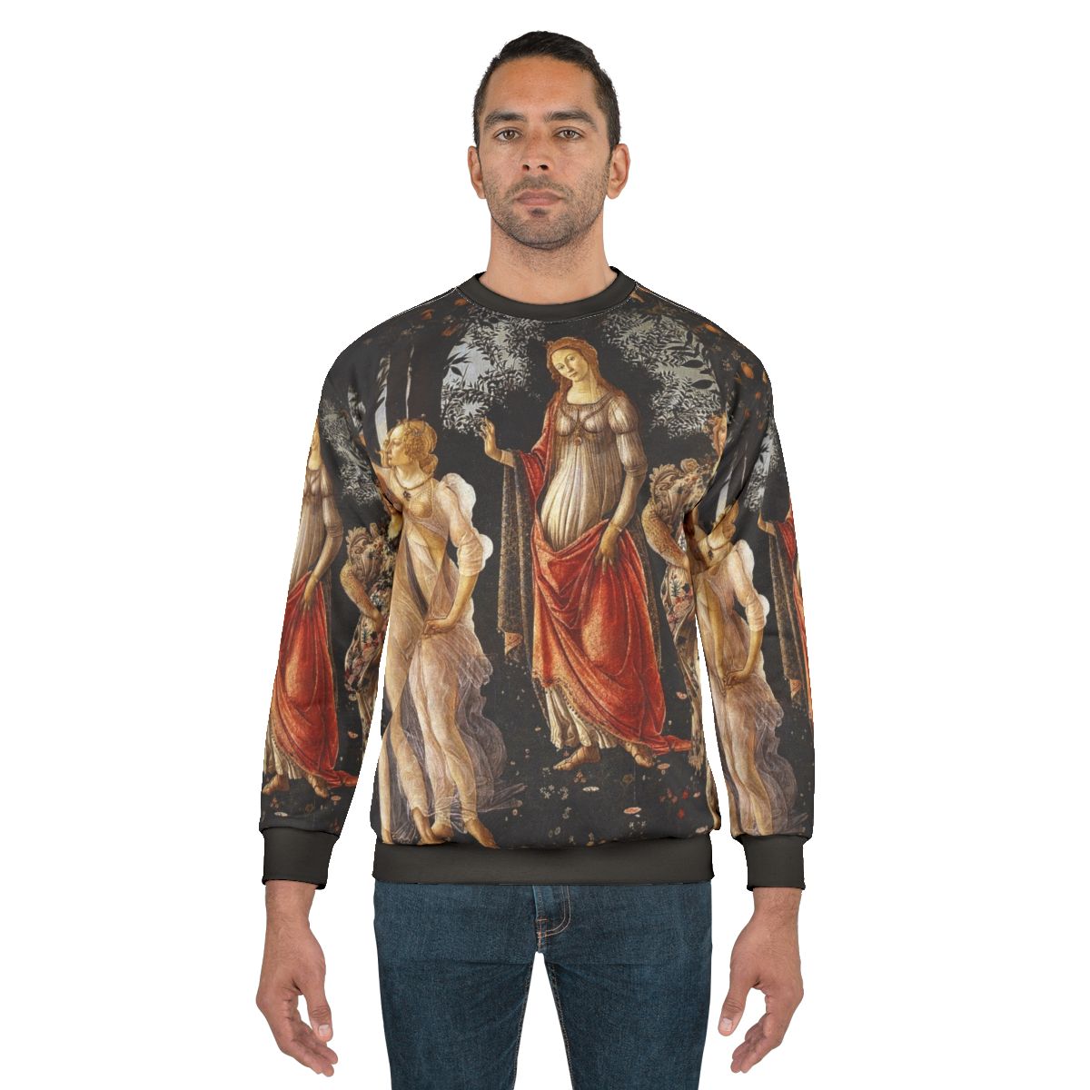 Sandro Botticelli's Primavera Renaissance Art Vintage Sweatshirt