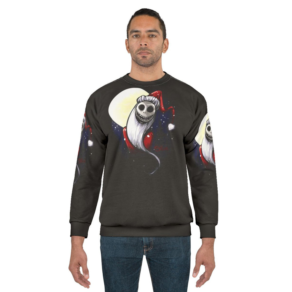 Santa Jack Skellington Christmas Nightmare Before Christmas Sweatshirt