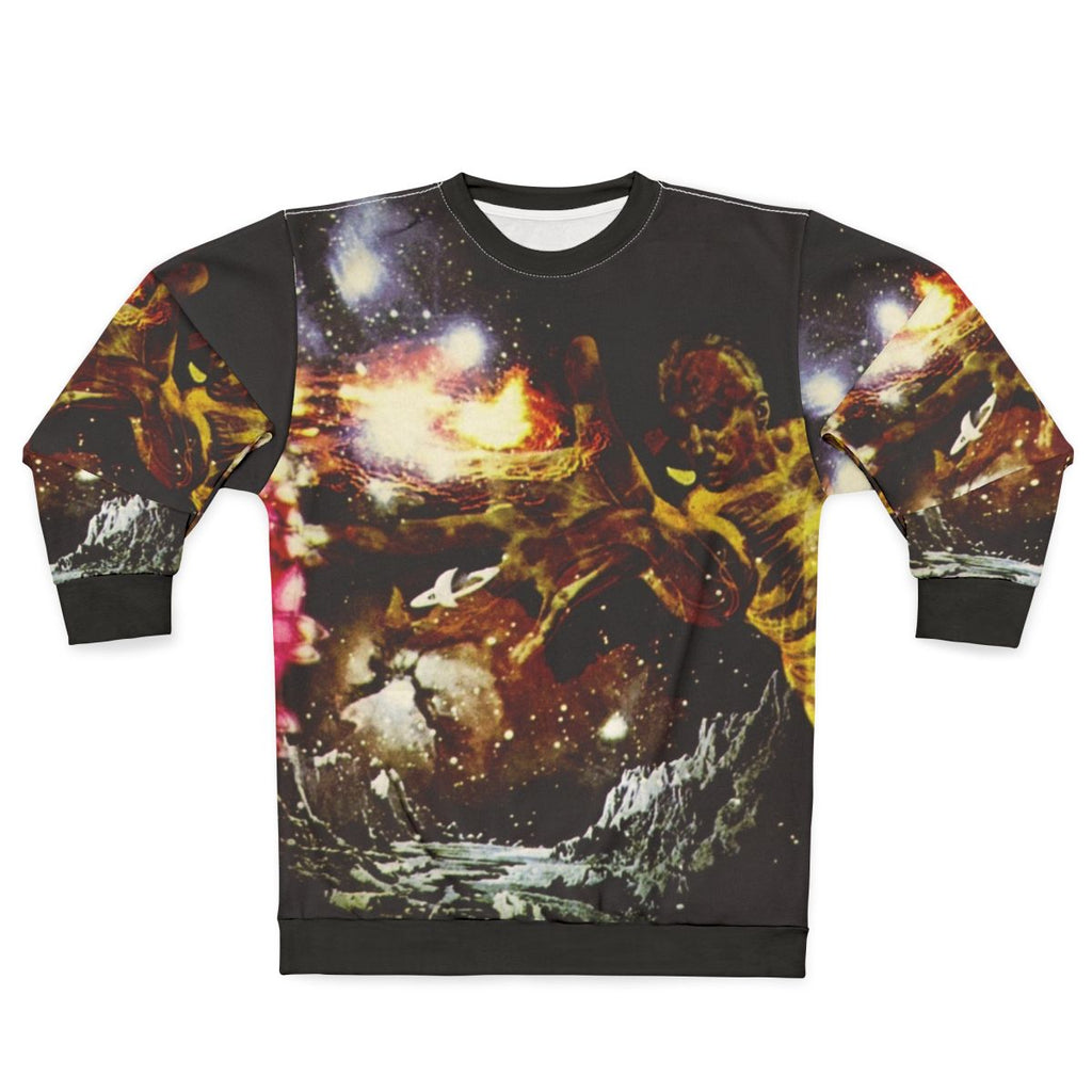 Santana III Classic Rock Sweatshirt featuring iconic album art