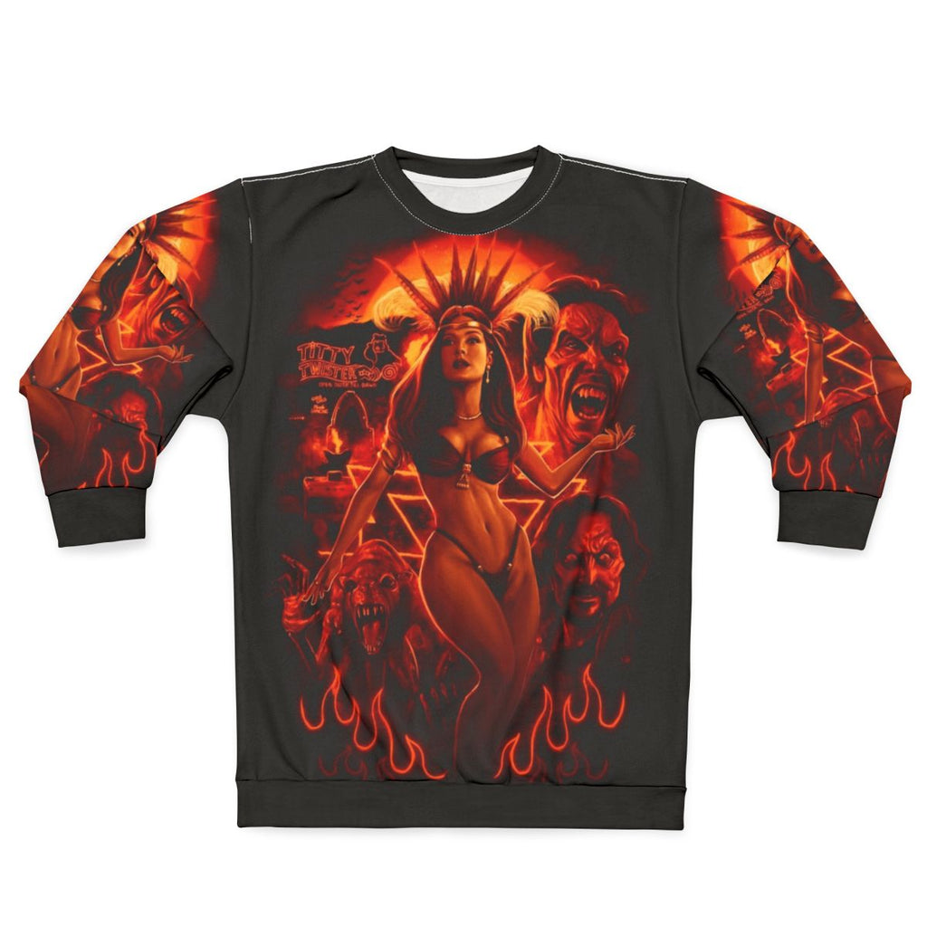 Satanico Pandemonium From Dusk Till Dawn Horror Sweatshirt