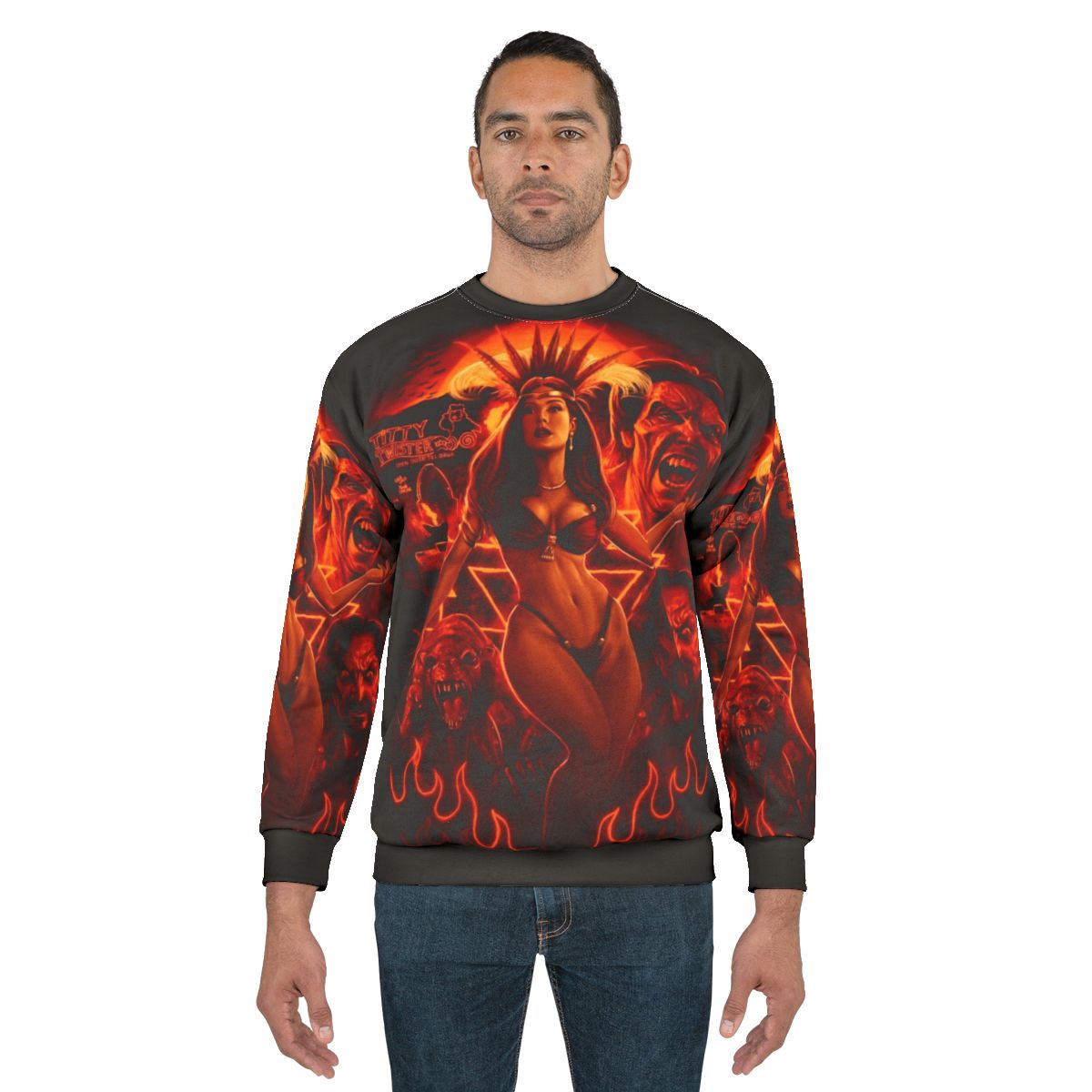 Satanico Pandemonium From Dusk Till Dawn Horror Sweatshirt