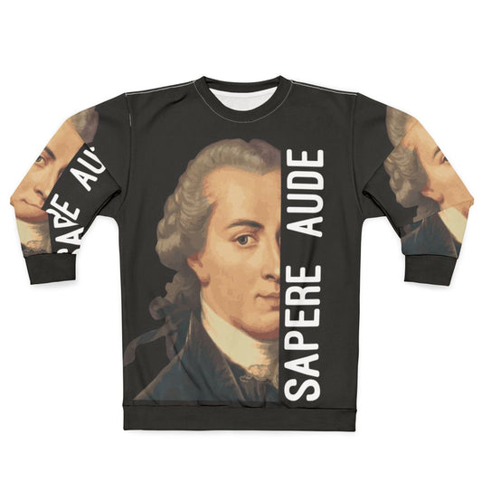 Sapere Aude Sweatshirt featuring Immanuel Kant quote