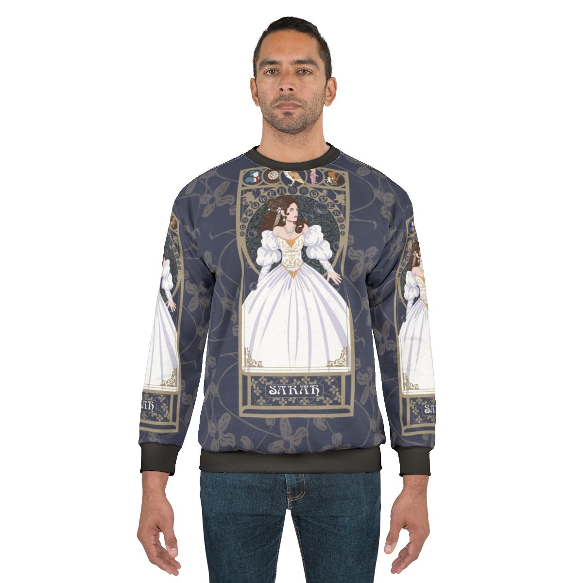 Sarah Nouveau Labyrinth Sweatshirt featuring the Goblin King
