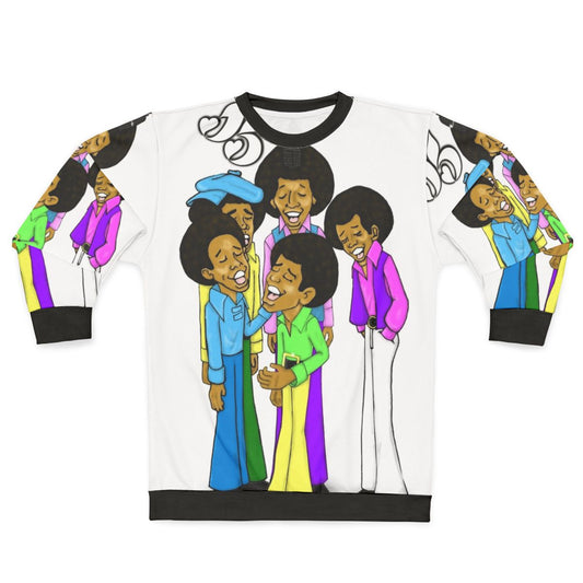 Retro 70s Jackson 5 Motown Music Sweatshirt