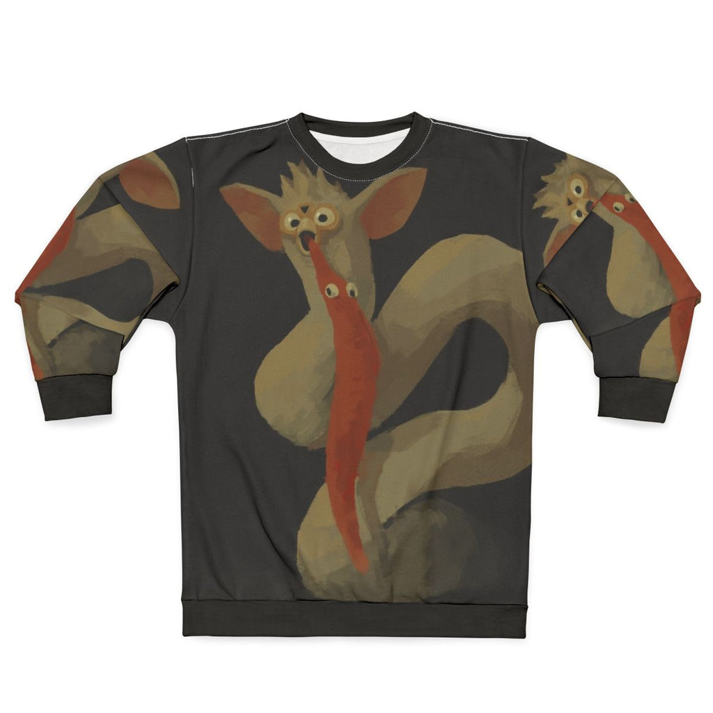 Saturn Devouring His Son Cursed Furby Sweatshirt
