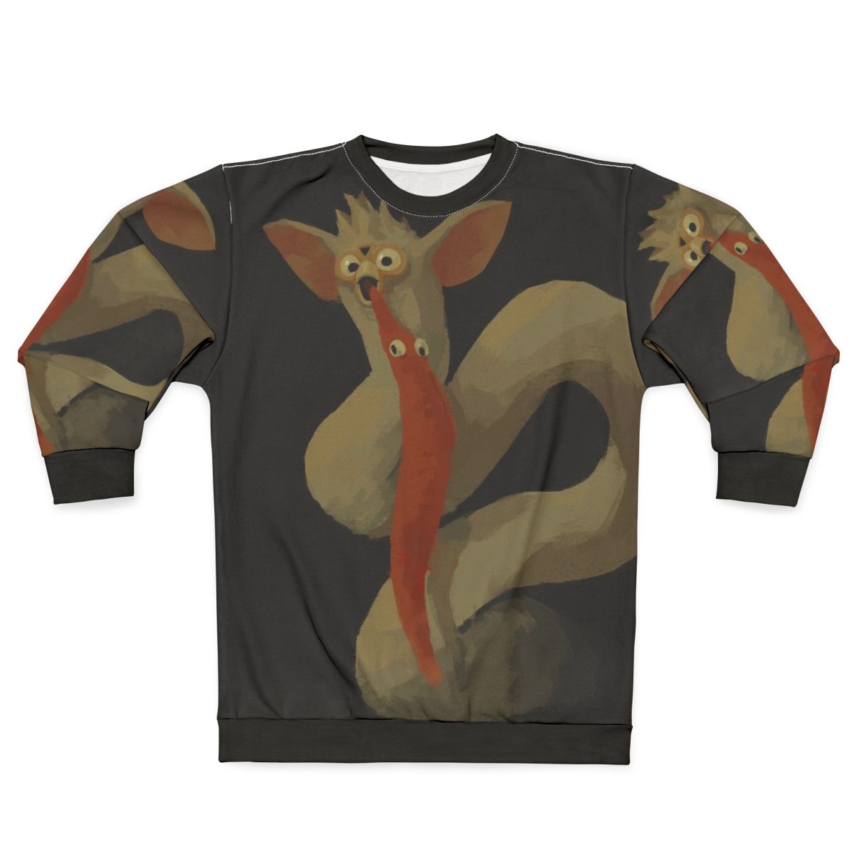 Saturn Devouring His Son Cursed Furby Sweatshirt