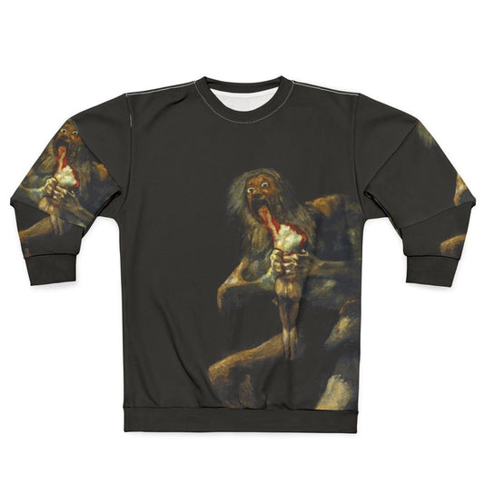 Saturn devouring his son sweatshirt design