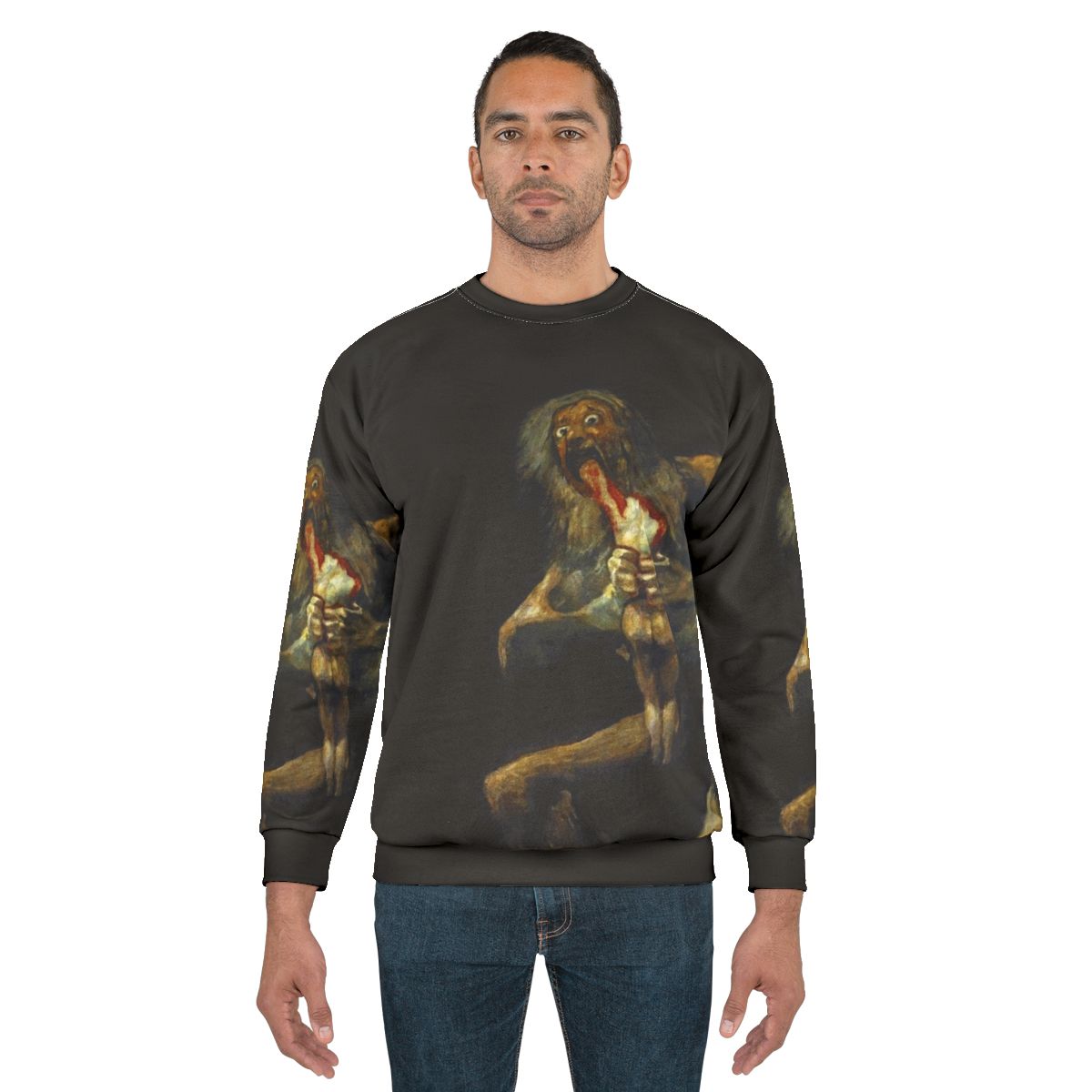 Saturn devouring his son sweatshirt design