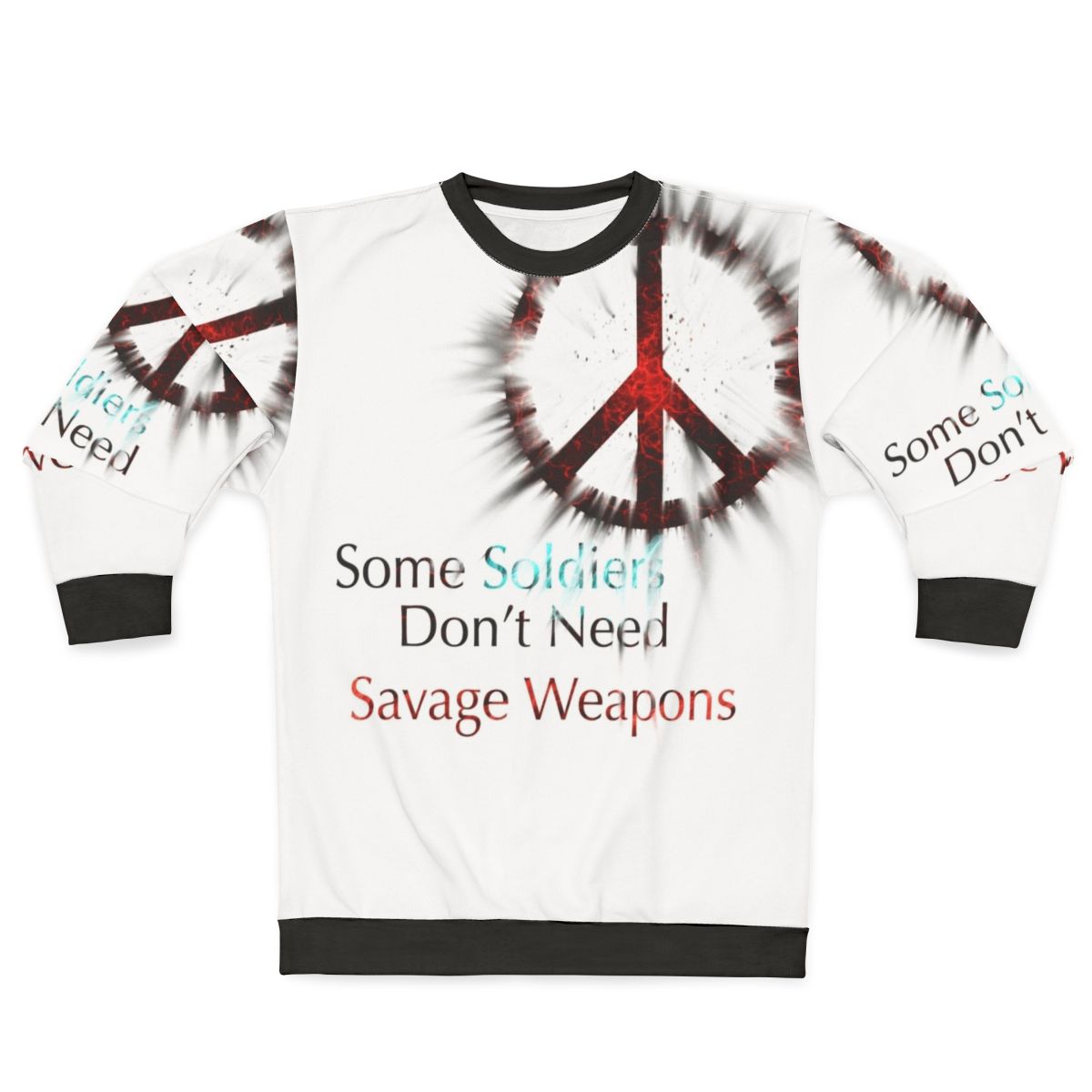 Savage Weapons Sweatshirt with twin flame design