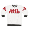 Save Ferris 80s movie vintage-style sweatshirt
