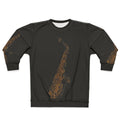 Saxophone Jazz Blues Art Design Sweatshirt