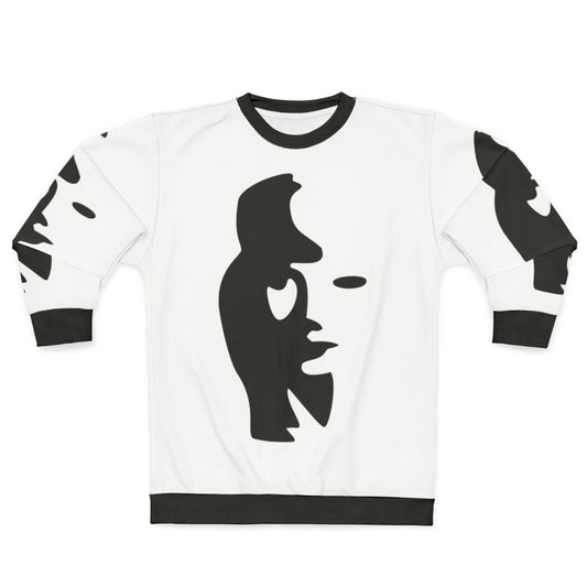 Saxophone Player Optical Illusion Sweatshirt